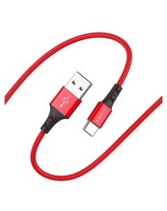 Кабель BX20 USB Type C 1 м красный Borofone