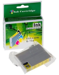 Чернила для струйного принтера желтый совместимый Nv print