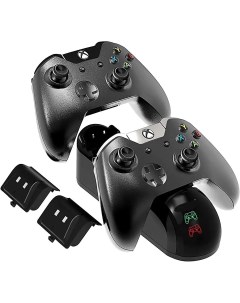 Зарядная станция для геймпадов Xbox 2 сменных аккумулятора USB кабель Dexx