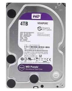 Жесткий диск Purple 4 ТБ 40PURZ Wd