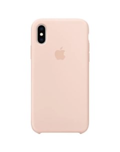 Чехол для Apple iPhone X Xs Silicone Case Розовый песок Storex24