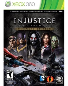 Игра Injustice Gods Among Us Ultimate Edition для Microsoft Xbox 360 Wb games