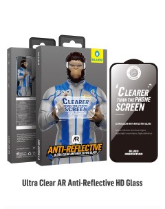Стекло для iPhone 14 Pro Max AR Anti reflective ультра прозрачное Blueo