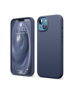 Чехол Soft silicone для iPhone 13 Синий Elago