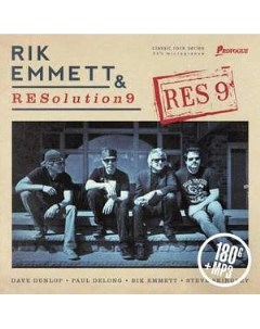 RIK EMMETT RESOLUTION 9 RES9 180g LP MP3 Mascot label group
