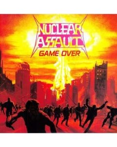 Nuclear Assault Game Over The Plague 180g Limited Edition Colored Vinyl Back on black (lp)