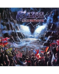 Saxon Rock The Nations 180g Limited Edition Colored Vinyl Back on black (lp)