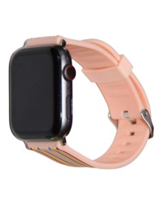 Ремешок для Apple Watch 38 40 mm силиконовый размер L рис 104 Promise mobile