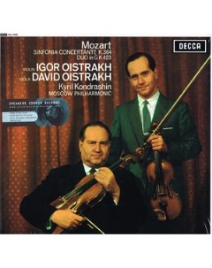 Mozart Sinfonia concertante for Violin Viola and Orchestra K 364 Duo for Violin and Speaker's corner records hifi gmbh
