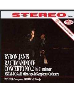 JANIS BYRON MINNEAPOLIS SYMPHONIC ORCHESTRA Piano Concerto No 2 Rachmaninov Sergey Mercury records ltd (london)