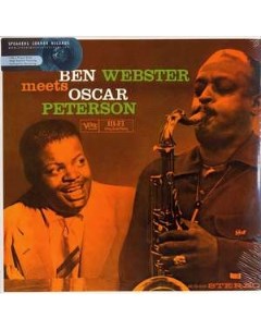 Ben Webster and Oscar Peterson Ben Webster Meets Oscar Peterson Vinyl 180 Gram Remas Verve records