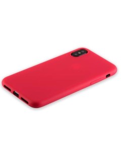 Силиконовый чехол для iPhone X XS красный Anycase