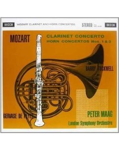 Mozart Clarinet Concerto Horn Concertos Nos 1 3 Gervase de Peyer Barry Tuckwell Lon Speaker's corner records hifi gmbh