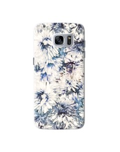 Чехол для Samsung Galaxy S7 Art Case Flowers Хризантемы Deppa