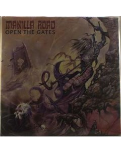Manilla Road Black Open the Gates Vinyl LP High roller records