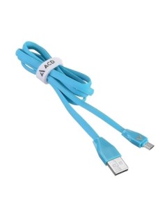 USB кабель Life MicroUSB USB A TPE 1м синий U920 M1L Acd