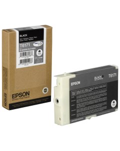 Картридж для струйного принтера C13T617100 черный оригинал Epson