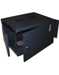 Серверный шкаф TWT CBWNM 9U 6x6 BK Глубина 60см черный Lanmaster
