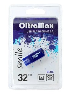 Флешка 32GB Smile USB2 0 синий Oltramax