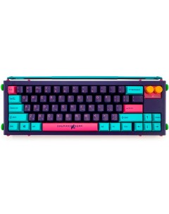 Проводная беспроводная игровая клавиатура Shurikey Hanzo 003 EC v2 Violet Varmilo