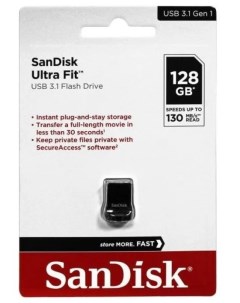 Флешка Ultra Fit 128Gb USB 3 1 Sandisk