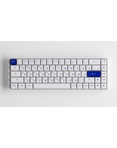 Проводная беспроводная игровая клавиатура 3068B Plus White Akko