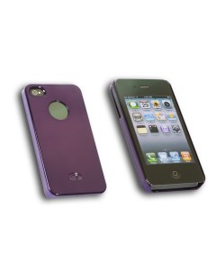 Чехол панель Mirror Case IP4 MT PP Apple iPhone 4 4S лиловый Icover
