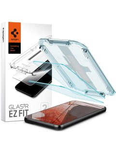 Комплект защитных стекол Glas tR EZ Fit 2 Pack Galaxy S22 2 шт в комплекте Spigen