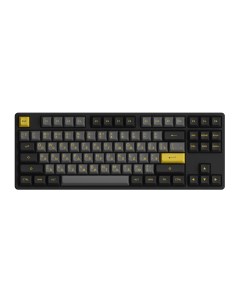 Игровая механическая клавиатура 5087S Black Gold CS Jelly Pink Akko
