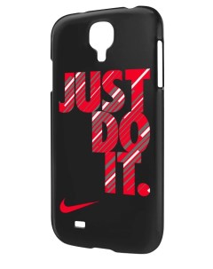 Чехол Swift Just Do It Hard Phone Case SAM S4 BLACK UNIVERSITY RED Nike