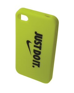 Чехол Graphic Soft Case для iPhone VOLT BLACK зеленый Nike