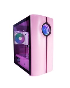 Корпус компьютерный INFINITE SPACE IS3 Pink mATX 1stplayer