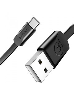 Кабель U2 USB A C плоский Black УТ000019984 Usams
