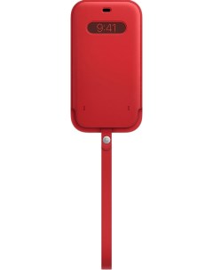 Чехол Leather MagSafe PRODUCT RED для iPhone 12 Pro Max MHYJ3ZE A Apple