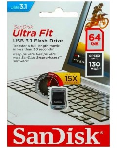 Флешка Ultra Fit 64Gb USB 3 1 Sandisk