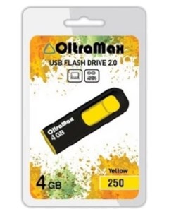 Флешка 250 Yellow 4 ГБ Oltramax