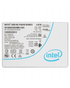 SSD накопитель 2 5 1 6 ТБ SSDPE2KE016T801 Intel
