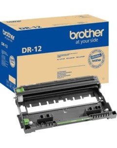 Фотобарабан для лазерного принтера DR12 черный оригинальный Brother