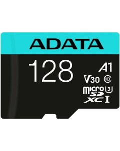 Карта памяти A Data Micro SDXC 128Гб Premier Pro AUSDX128GUI3V30SA2 RA1 Adata