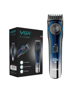 Машинка для стрижки волос V 080 синий черный Vgr professional