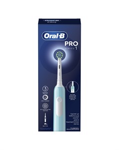 Электрическая зубная щетка Pro 1 500 D305 513 3 бирюзовая Oral-b