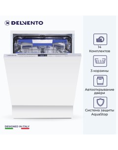 Встраиваемая посудомоечная машина VMB6603 Delvento