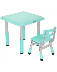 Набор Столик со стульчиком ментол L ZY07 turquoise Pituso