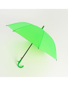 Зонт детский полуавтоматический d 86 см цвет зелёный Funny toys