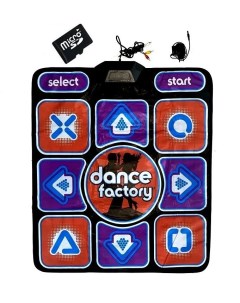 Коврик танцевально игровой проводной 32 Бит музыка игры карта памяти TV PC Dex
