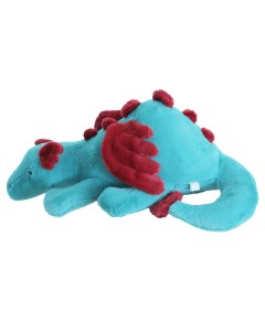 Мягкая игрушка Дракон 30 см цвет голубой Nobrand