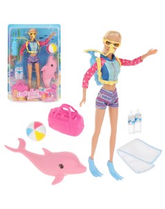 Кукла Lucy Пляжный отдых с аксессуарами 801016 Defa