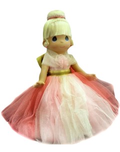 Кукла Драгоценная в розовом блондинка 30 см 6643 Precious moments