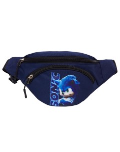 Детская сумка Sonic Соник на пояс темно синий Bags-art