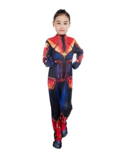 Детский костюм Капитан Марвел Captain Marvel Nobrand
